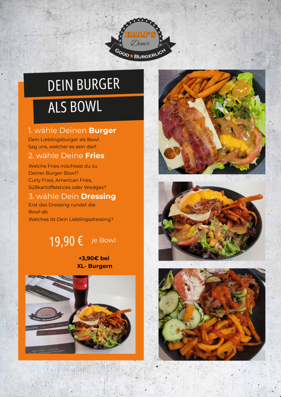 Kalis Menu.pdf Speisekarte | Kali´s Diner